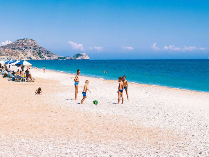 Afandou Plajı Rodos Adası